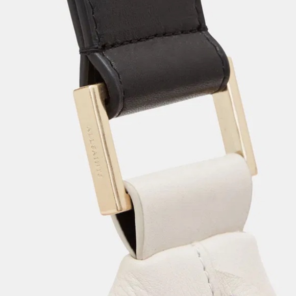 All Saints Edbury Fringe Shoulder Salt Lake White - Picture 9 of 15